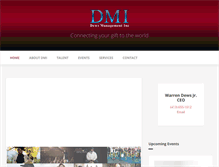 Tablet Screenshot of dewsmanagementinc.com